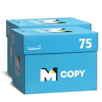 Mcopy 75g A4 2500매 2박스 (5000매) 복사용지 A4용지