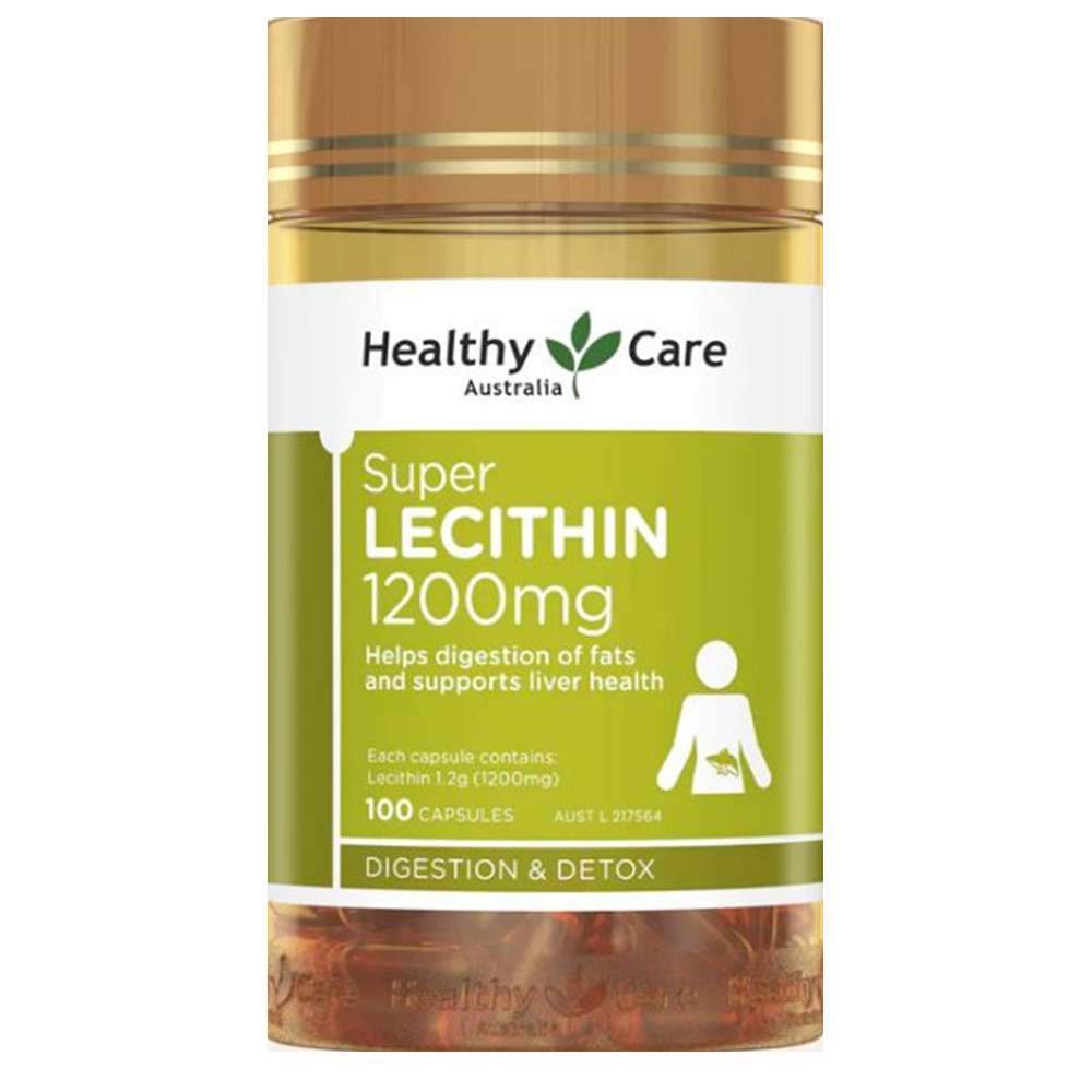 HEALTHY CARE LECITHIN 1200mg 헬씨<b>케어 레시틴</b> 100캡슐