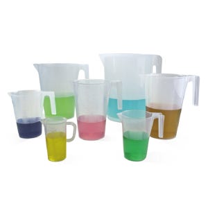 PP 비이커 3000ml Bel Art Graduated Beaker BA.28993-0000