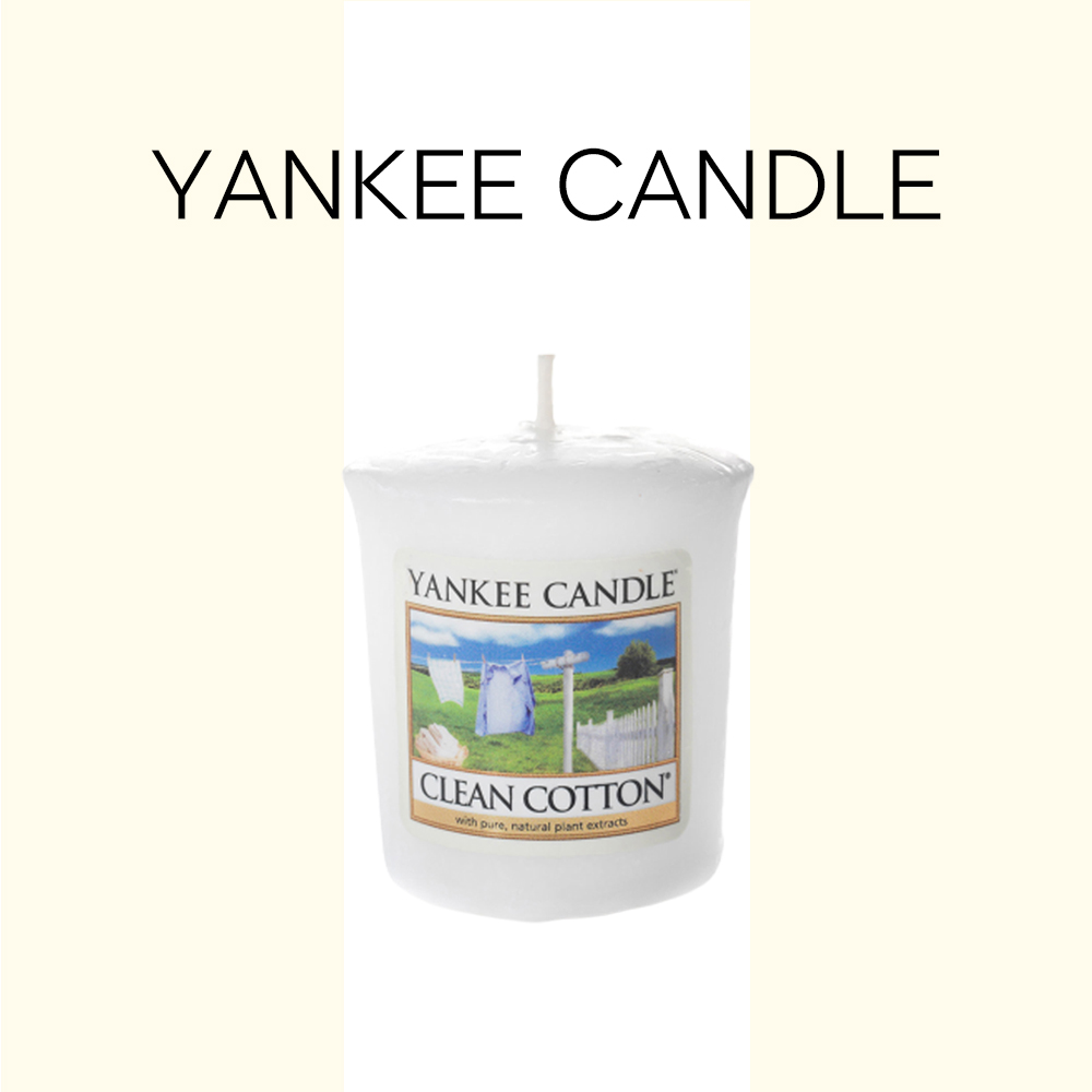 양키캔들 보티브 캔들 클린 코튼