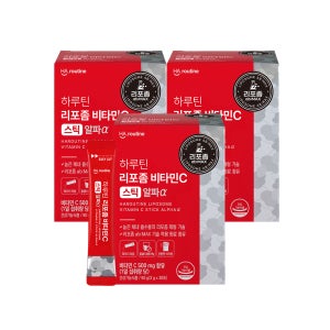 최대 15%슈퍼적립) 하루틴 리포좀 비타민C 스틱 알파α 30포, 3개