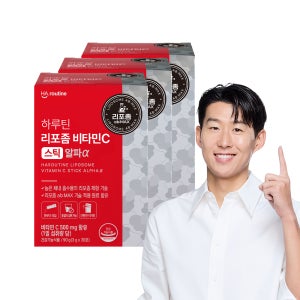 하루틴 리포좀 비타민C 스틱 알파α 30포, 3개