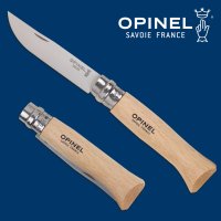 [프랑스정식수입] 오피넬 캠핑칼 잭나이프 접이식 칼 너도밤나무 N8