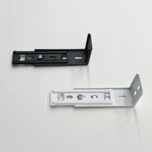 밀스 커튼 이중레일 듀얼 브라켓