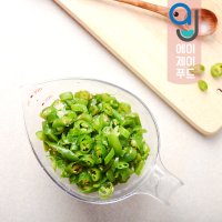 황보마을 냉동 청양고추 슬라이스 1kg (손질야채 간편채소 땡초 매운고추)