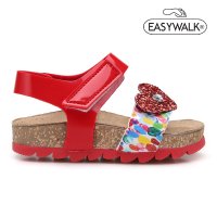 [EASYWALK] 이지워크 254140 글리터 하트 레드 [Made in Italy]