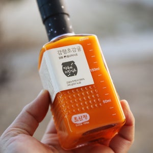 한상준 명인 발사믹식초 감귤 340g 정통 항아리 자연발효