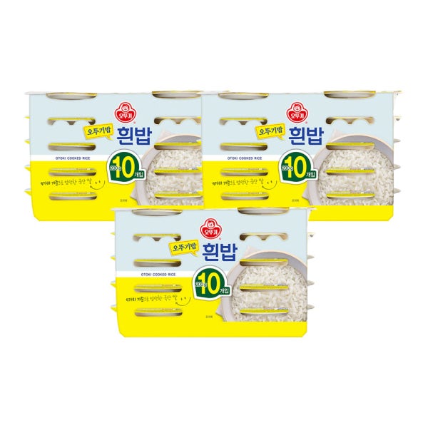 [슈퍼적립] 오뚜기 맛있는 오뚜기밥 흰밥