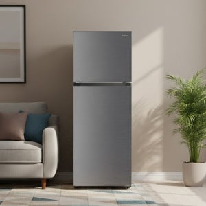 [N희망일배송] 캐리어 1등급 330L 메탈실버 2도어 일반냉장고 CRF-TN330SDV