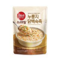 CJ 햇반 소프트밀 누룽지 닭백숙죽 420g (구 비비고죽) 외 14종