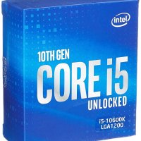 Intel 코어 i510600K (베이스 클럭 4.10GHz 소켓 LGA1200 125와트) 박스