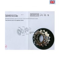 브롬톤 2단 스프라켓 세트 Brompton 2-speed/Urban sprocket set 12/16T