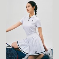 [스카이스포츠]235PS001F 2023 요넥스 테니스의류 여성 스커트 화이트 YONEX SKIRT WHITE