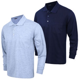 1+1 아웃도어긴팔 남자등산티셔츠 남자카라 여름 상의