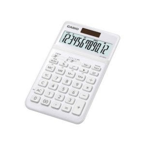 (CASIO) 카시오 계산기 JW-200SC-WE 화이트 12자리 액정표시/ 정식수입제품