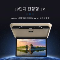 SUV 카니발 캠핑카 천장형 모니터 TV 여행 고화질 차박 자가설치 선명한TV 캠핑 유아시청용