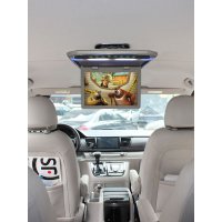 SUV 카니발 캠핑카 천장형 모니터 TV 자가설치 여행 고화질 선명한TV 유아시청용 캠핑 차박