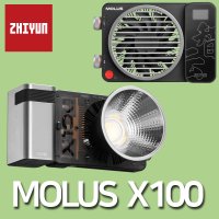 지윤텍 ZHIYUN MOLUS X100 몰러스 촬영 LED 조명