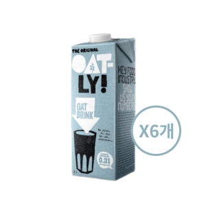 6팩 X 오틀리 스웨덴 프리미엄 귀리 우유 식물성 바리스타 비건 라떼 쉐이크 이솔라비오