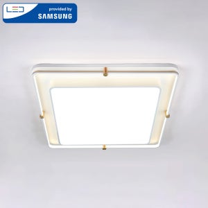 LED 엠보스 사각 거실등 125W 방등 거실 안방 형광등 조명 전구