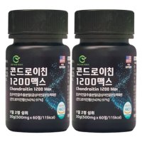 (2통)(총2개월분)자연이야기 콘드로이친 1200 맥스