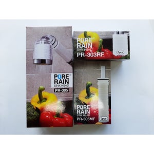 퓨어레인 PR-305 303 / PR-500 호환 주방용 필터 녹물 싱크헤드 리필필터