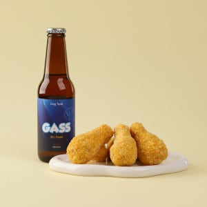 독특 강아지 치맥세트 멍치킨(치킨6p+개스)