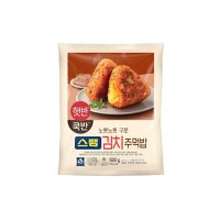 햇반 쿡반 스팸김치주먹밥 500g 4개