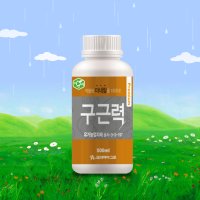 코리아아그로 자연비 구근력 500ml 뿌리발근제 생장제 마늘 양파비대제