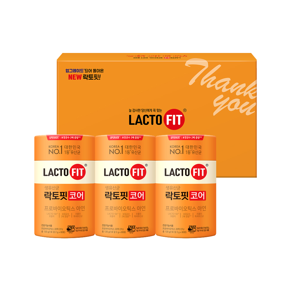 종근당건강 락토핏 코어 선물세트 180포, 1개