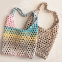 [코바늘DIY] 모아레이스네트백 코바늘가방뜨기 crochet lace netbag