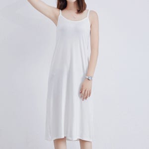베이직 리얼스판 롱나시 원피스 AY2031(100cm)