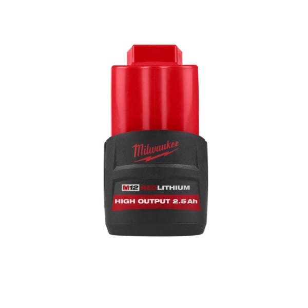 밀워키 12V 충전 M12 HB2.5 리튬이온 밧데리 2.5Ah 배터리