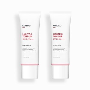 쿤달 데일리라이트풀 톤업 선크림 SPF50 40ml, 2개