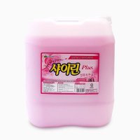 샤이린 핑크 섬유유연제 20KG 말통 로즈마리향