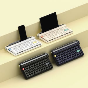 엑토 RGB 풀배열 텐키리스 블루투스 무선 충전식 기계식 키보드 갈축 B703