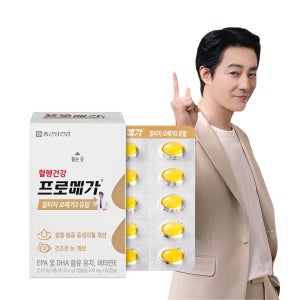 종근당건강 프로메가 알티지 오메가3 듀얼 60캡슐, 1개