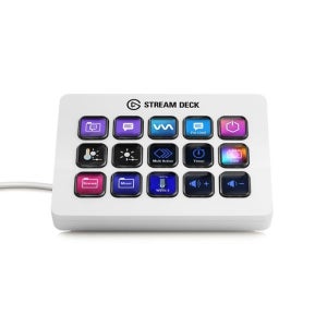스트리밍 매크로 단축 키보드 영상 방송편집 컨트롤러 15버튼 엘가토 Stream Deck MK.2