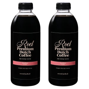 로엘 더치커피 1L x 2병 디카페인 콜드브루 원액 대용량