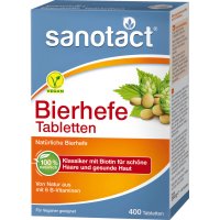 사노택트 bierhefe tabletten 400정 독일 맥주 효모 3묶음