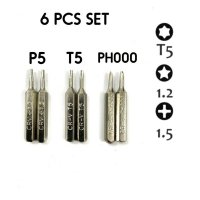 드라이버 공구 맥북 수리 키트 펜토베 스크루드라이버 비트 PH000/+1.5 P5/1.2 T5 에어 레티