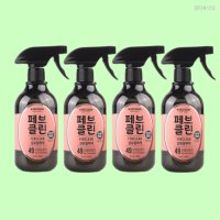 페브클린 섬유탈취제 피치블러썸 퍼퓸 섬유탈취제 500ml 4개