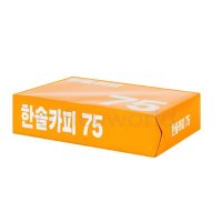 한솔카피 A4 75g / 한솔복사지 A4 500매입 1권 (낱권 판매)