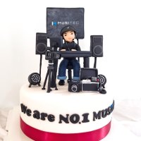 기념일 이벤트 주문 제작 슈가 케이크