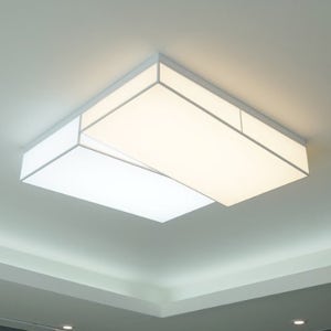 스텝100W 색변환 국산LED거실등 아파트거실등