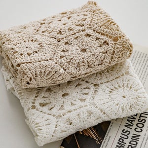 삼식이원단 대폭 면 니팅 니트 모티브 레이스 모던걸 2종 166739