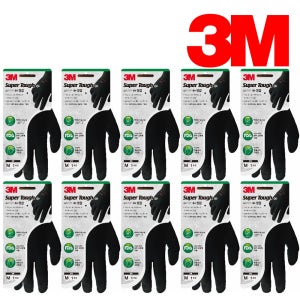 3M 슈퍼터프 4 플러스 안전 작업 코팅 장갑 10개입