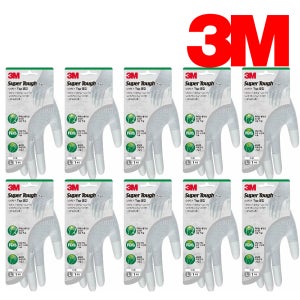 3M 슈퍼터프 탑 TOP 안전 작업 코팅 장갑 10개입