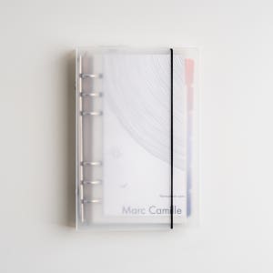 A6 B6 6공 다이어리 바인더 반투명 커버