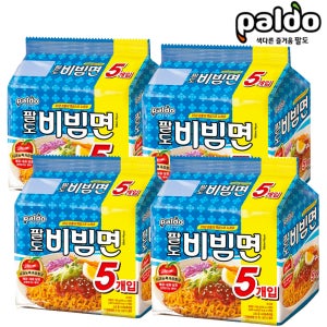 팔도 비빔면 멀티팩 4봉(20개입) /비빔라면/냉라면/여름라면